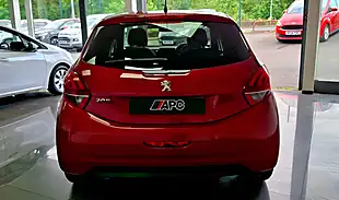 Used 2017 Peugeot 208 Allure Red - Interior and Exterior details 4