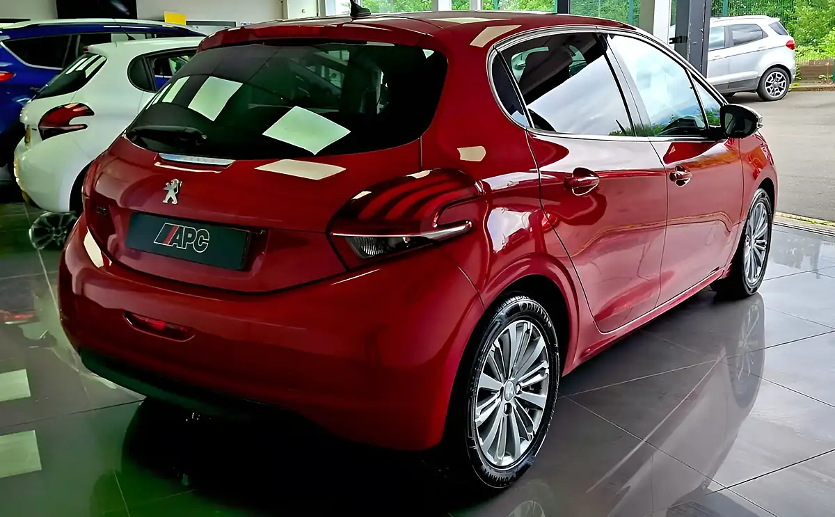 Used 2017 Peugeot 208 Allure Red - Interior and Exterior details 5