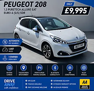 Used 2017 Peugeot 208 Allure White - Interior and Exterior details 3