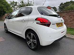 Used 2017 Peugeot 208 GT Line White - Interior and Exterior details 4