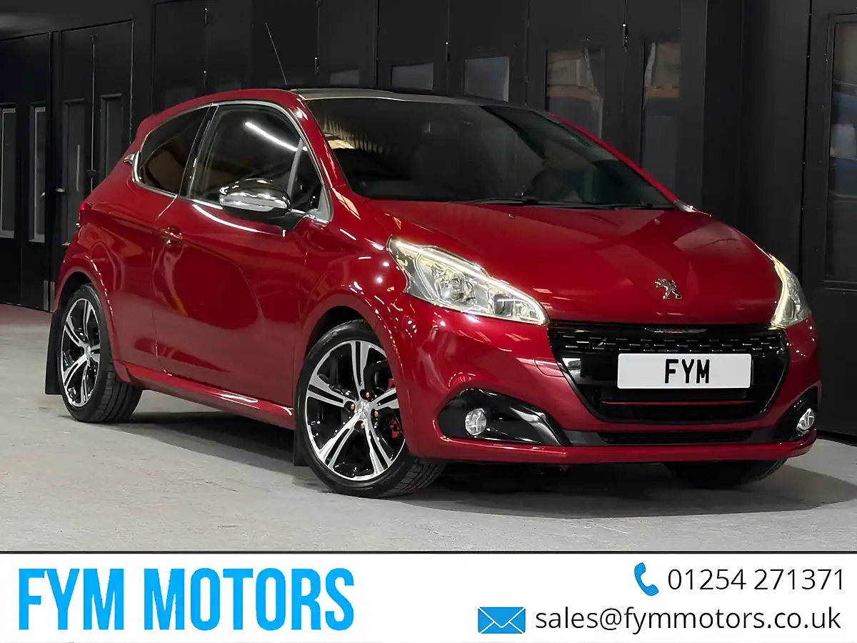 Used 2017 Peugeot 208 GTI Prestige Red - Front View
