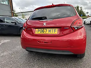 Used 2017 Peugeot 208 Red - Interior and Exterior details 4