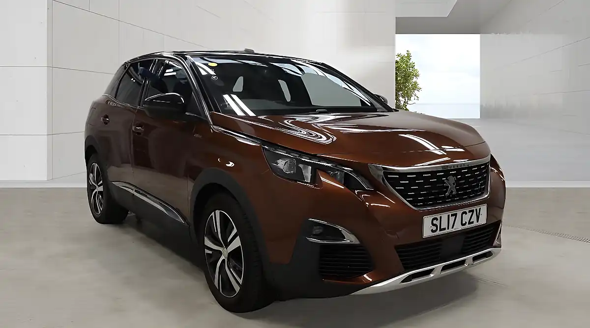 Used 2017 Peugeot 3008 GT Line Bronze - Front View