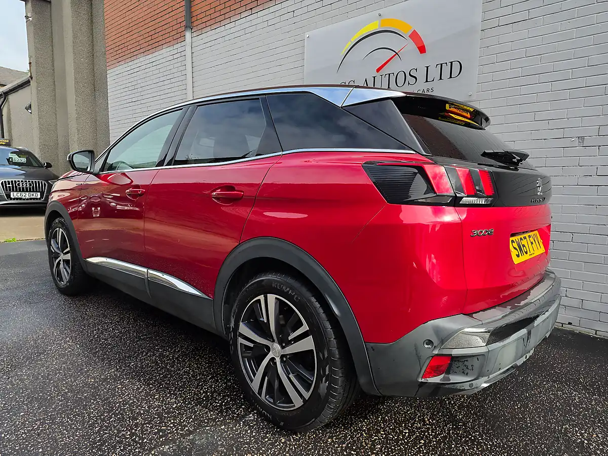 Used 2017 Peugeot 3008 GT Line Eat Red - Interior and Exterior details 4