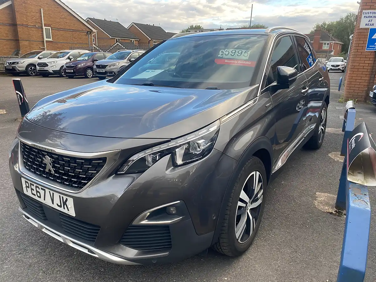 Used 2017 Peugeot 3008 GT Line Grey - Interior and Exterior details 3