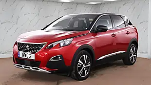 Used 2017 Peugeot 3008 GT Line Red - Interior and Exterior details 3