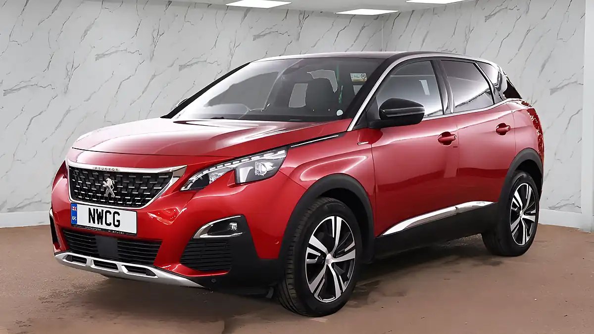 Used 2017 Peugeot 3008 GT Line Red - Interior and Exterior details 3