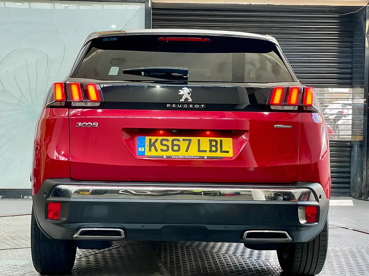 Used 2017 Peugeot 3008 GT Line Red - Interior and Exterior details 11