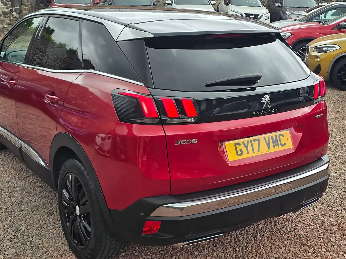 Used 2017 Peugeot 3008 GT Line Ultimate Red Pearl - Interior and Exterior details 16