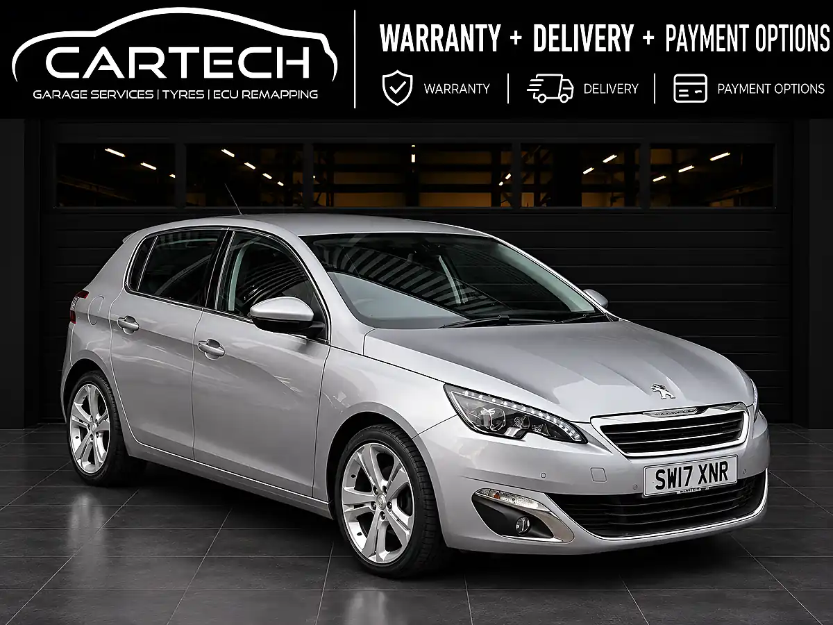 Used 2017 Peugeot 308 Allure Grey - Front View