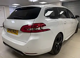 Used 2017 Peugeot 308 Sw GT Line White - Interior and Exterior details 3
