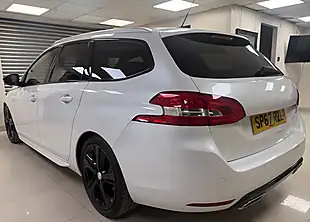 Used 2017 Peugeot 308 Sw GT Line White - Interior and Exterior details 4