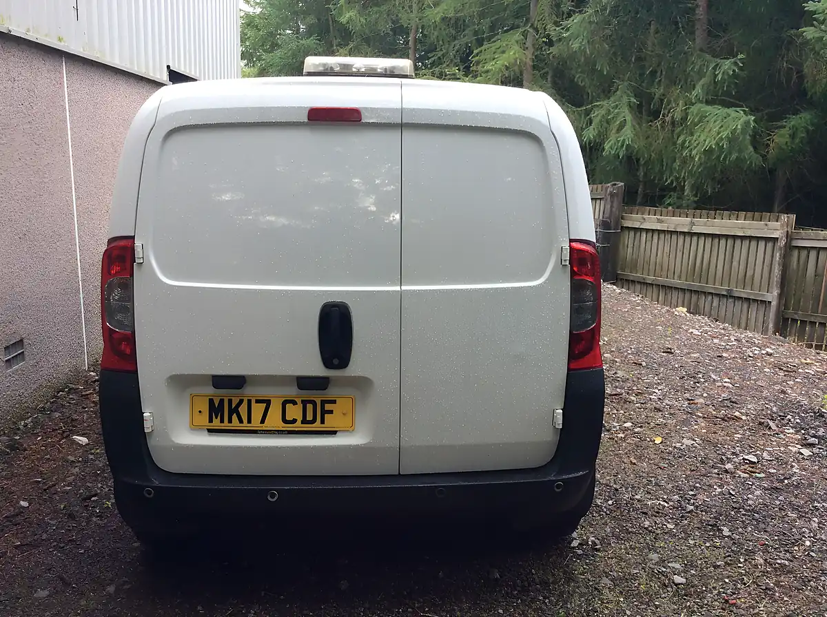 Used 2017 Peugeot Bipper Professional White - Interior and Exterior details 8