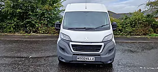 Used 2017 Peugeot Boxer 335 Professional L3h2 Blue White - Interior and Exterior details 2