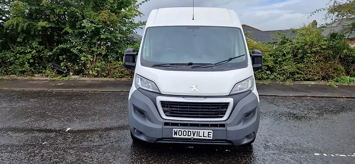Used 2017 Peugeot Boxer 335 Professional L3h2 Blue White - Interior and Exterior details 2