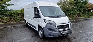 Used 2017 Peugeot Boxer 335 Professional L3h2 Blue White - Interior and Exterior details 3