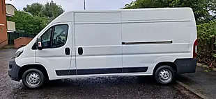 Used 2017 Peugeot Boxer 335 Professional L3h2 Blue White - Interior and Exterior details 6