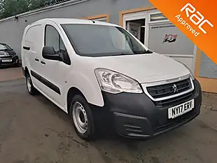 Used 2017 Peugeot Partner Crew Van L2 715S White - Interior and Exterior details 2