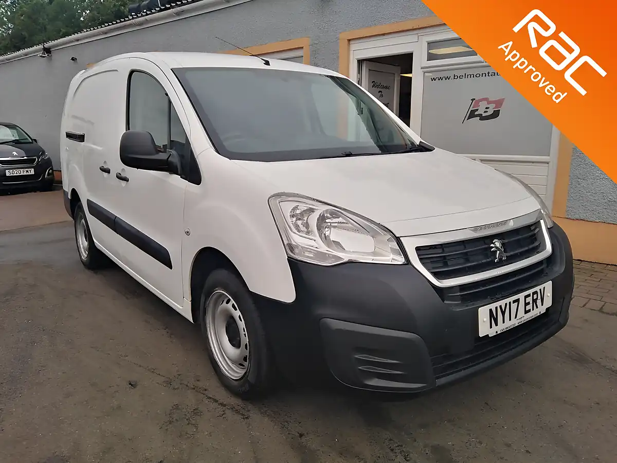 Used 2017 Peugeot Partner Crew Van L2 715S White - Interior and Exterior details 2