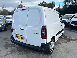 Used 2017 Peugeot Partner Professional White - Interior and Exterior details 3