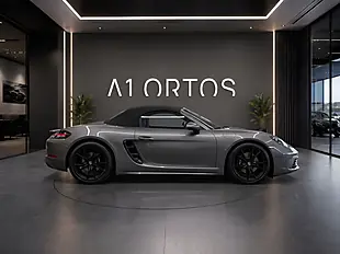 Used 2017 Porsche 718 Boxster Convertible Agate Grey - Interior and Exterior details 10