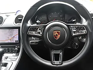 Used 2017 Porsche 718 Boxster Convertible Agate Grey - Interior and Exterior details 16