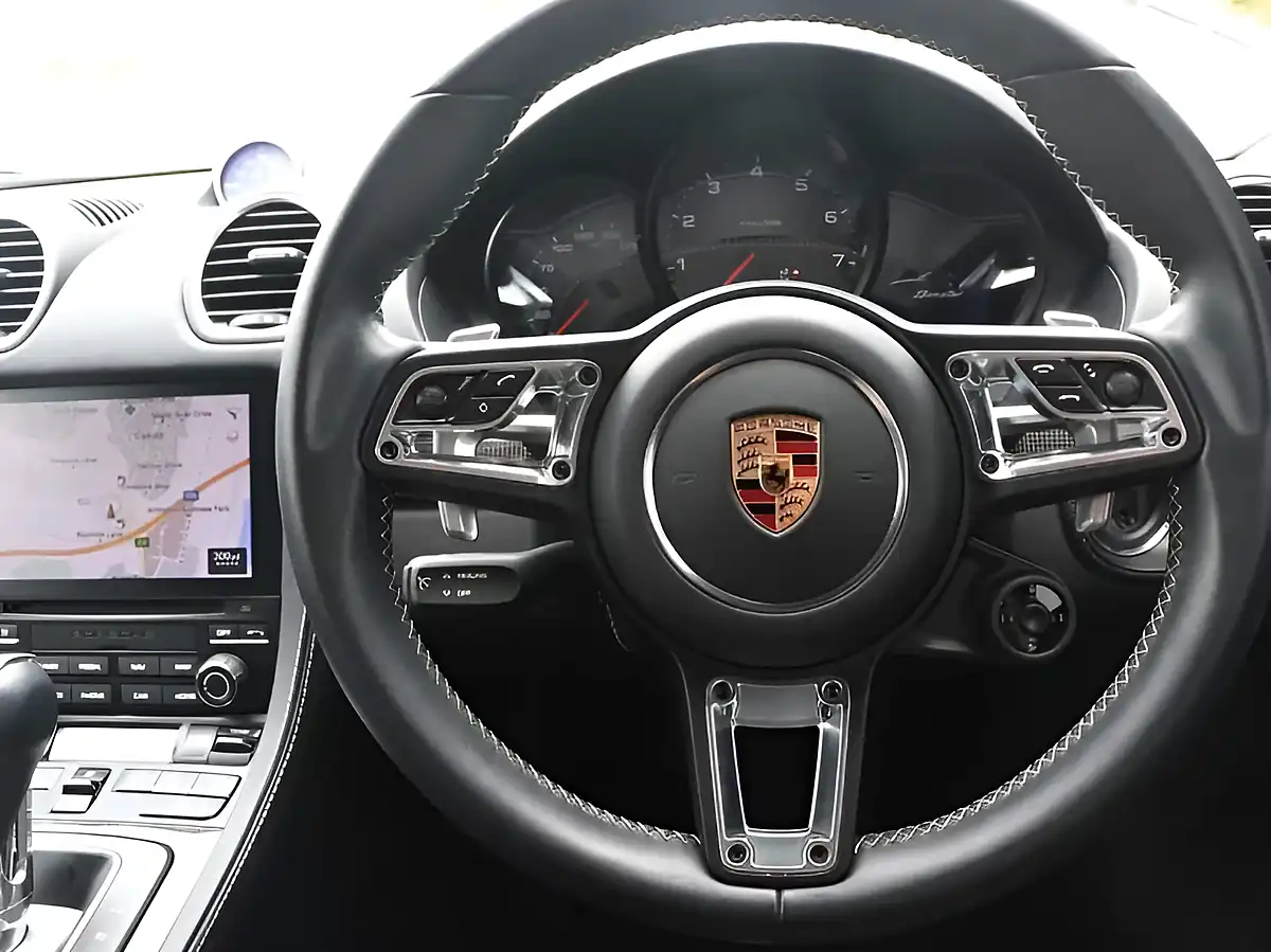 Used 2017 Porsche 718 Boxster Convertible Agate Grey - Interior and Exterior details 16