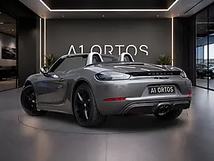 Used 2017 Porsche 718 Boxster Convertible Agate Grey - Interior and Exterior details 2