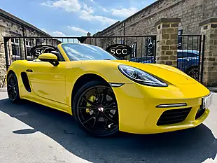 Used 2017 Porsche 718 Boxster Pdk Speed Yellow - Interior and Exterior details 10