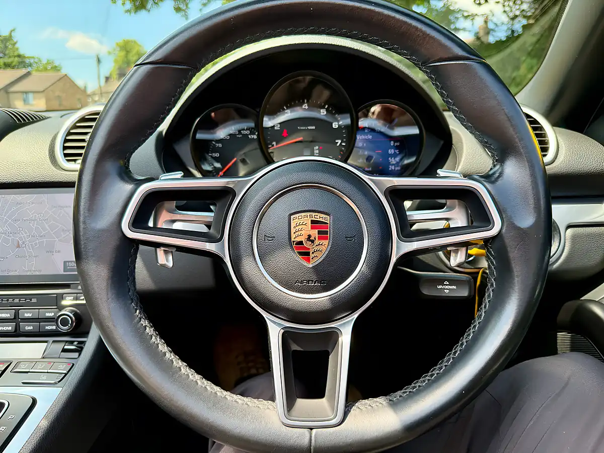 Used 2017 Porsche 718 Boxster Pdk Speed Yellow - Interior and Exterior details 13