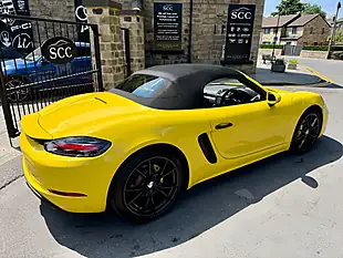 Used 2017 Porsche 718 Boxster Pdk Speed Yellow - Interior and Exterior details 19