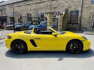 Used 2017 Porsche 718 Boxster Pdk Speed Yellow - Interior and Exterior details 8