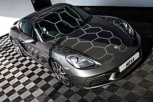 Used 2017 Porsche 718 Cayman S Agate Grey - Interior and Exterior details 4