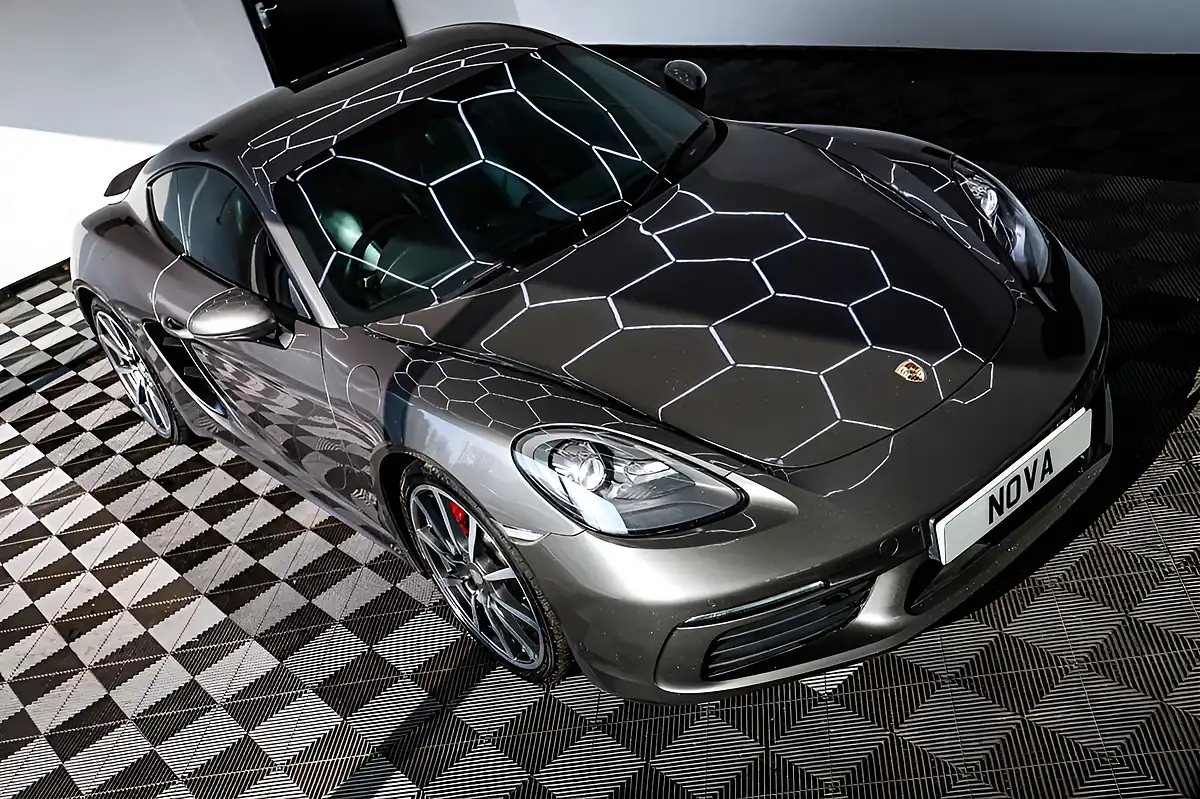 Used 2017 Porsche 718 Cayman S Agate Grey - Interior and Exterior details 4