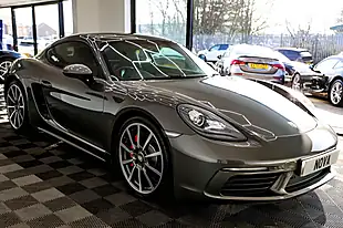 Used 2017 Porsche 718 Cayman S Agate Grey - Interior and Exterior details 9