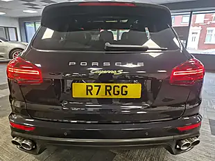 Used 2017 Porsche Cayenne Platinum Edition Black - Interior and Exterior details 9