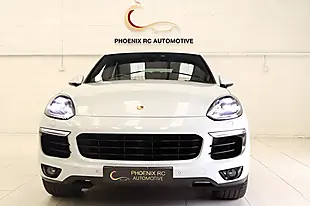 Used 2017 Porsche Cayenne S Platinum Edition White - Interior and Exterior details 2