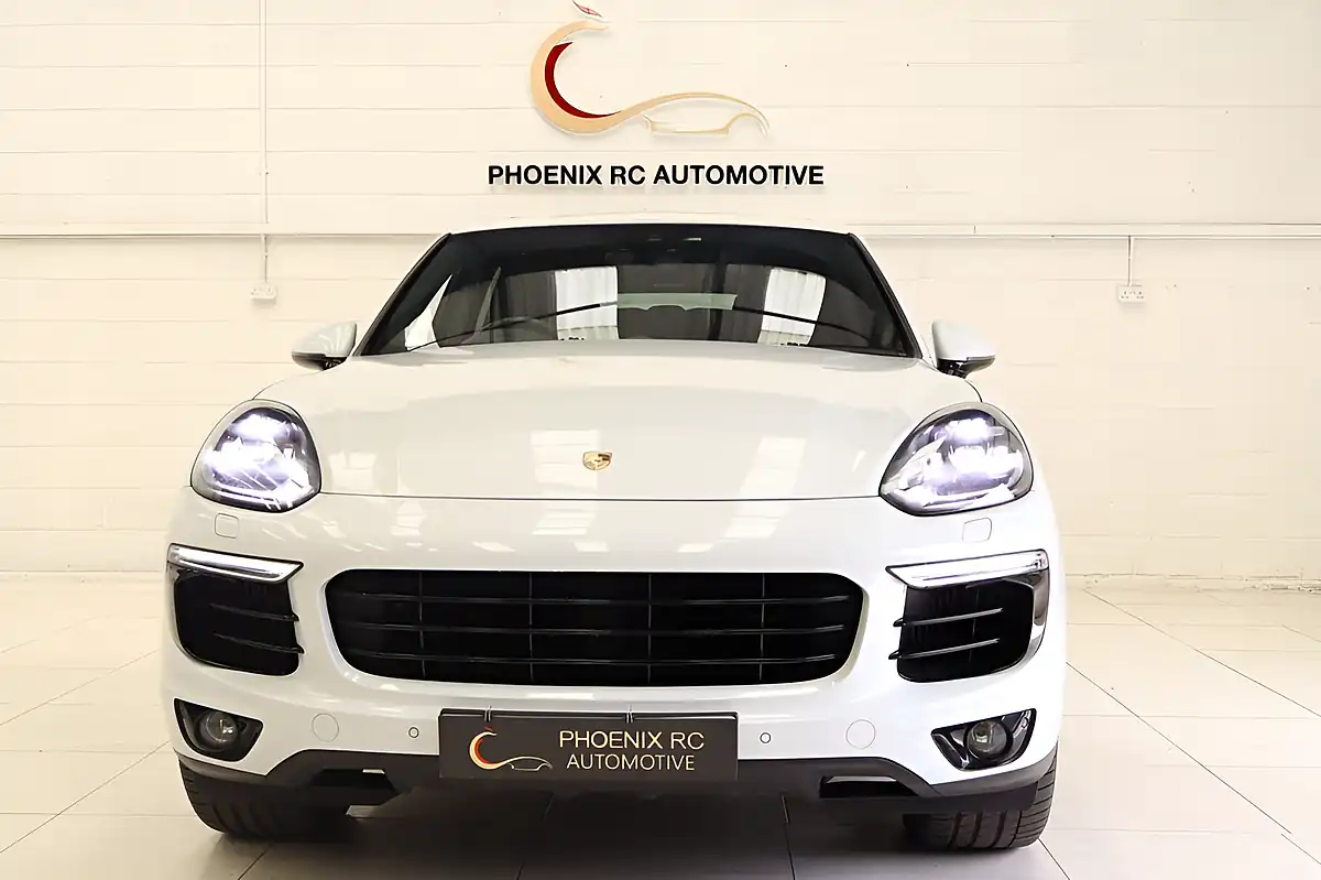Used 2017 Porsche Cayenne S Platinum Edition White - Interior and Exterior details 2
