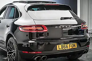 Used 2017 Porsche Macan S Black - Interior and Exterior details 11