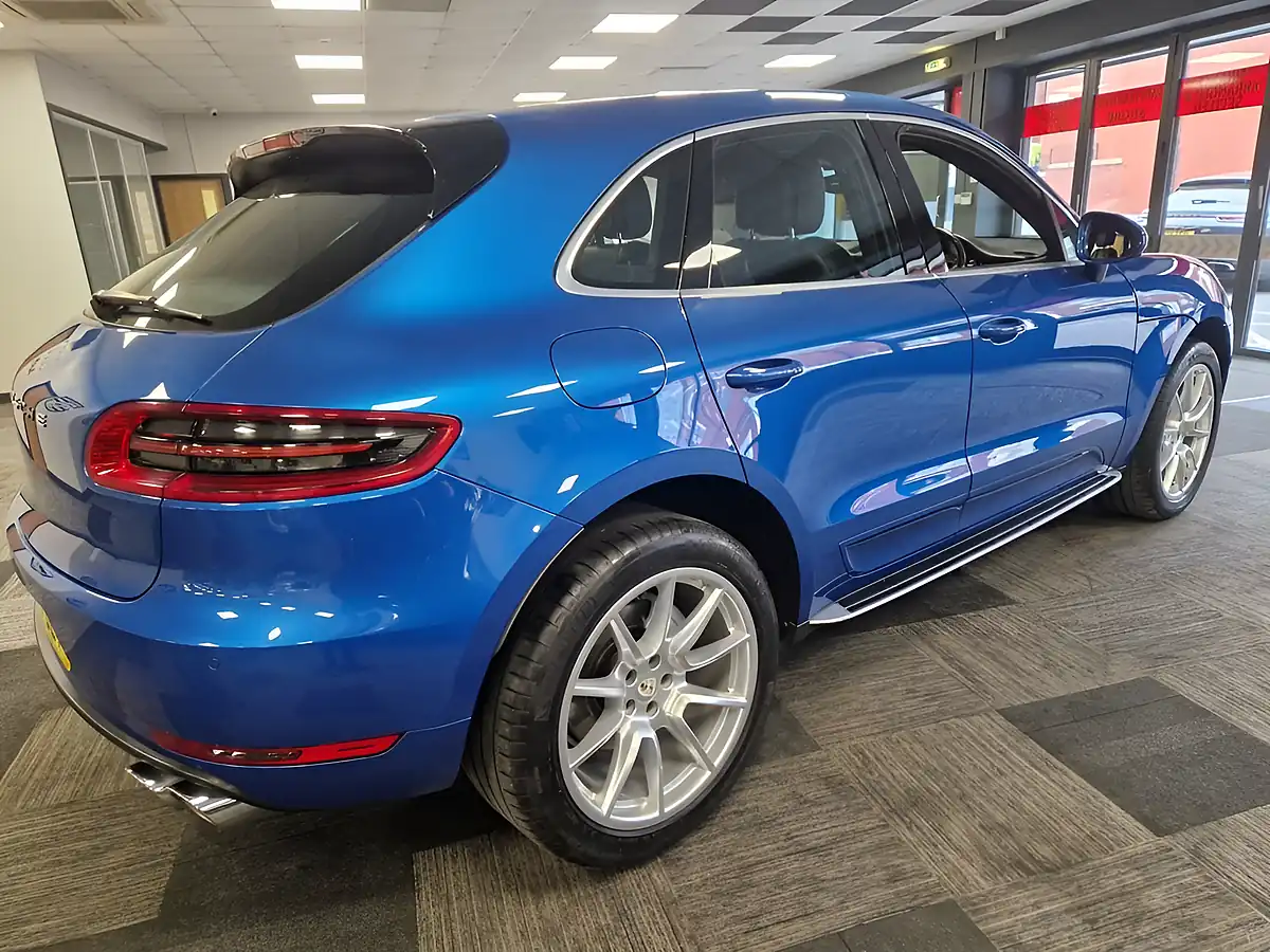 Used 2017 Porsche Macan S Blue - Interior and Exterior details 3