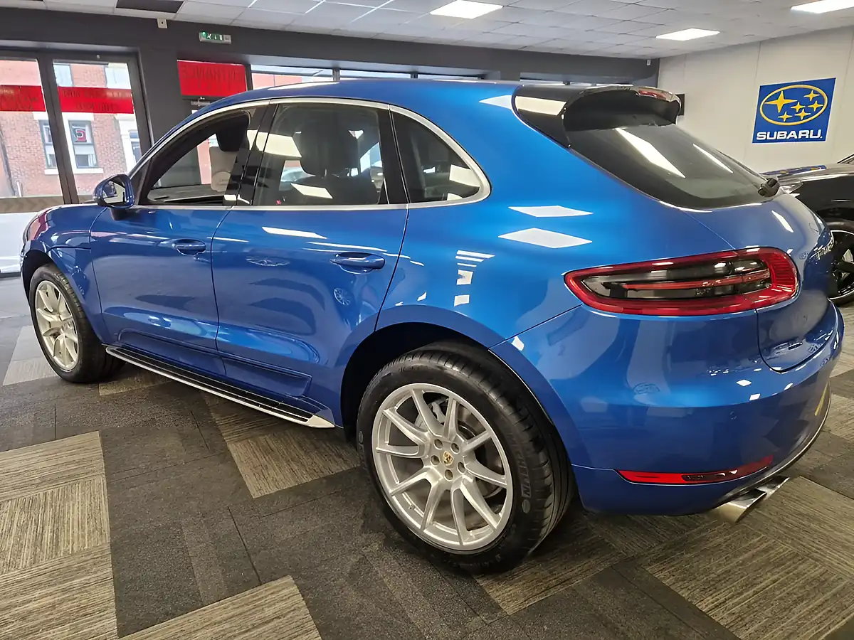 Used 2017 Porsche Macan S Blue - Interior and Exterior details 4