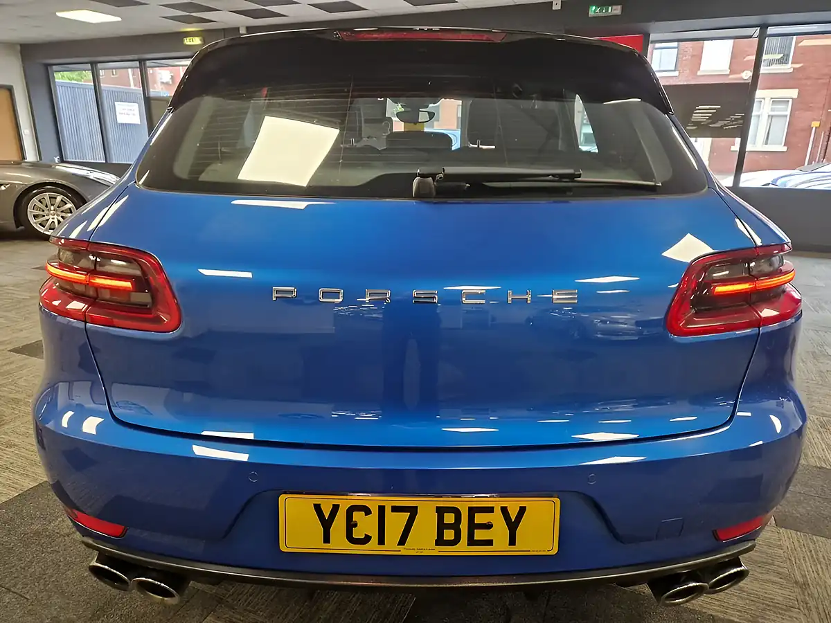 Used 2017 Porsche Macan S Blue - Interior and Exterior details 9