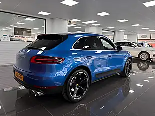 Used 2017 Porsche Macan S Blue - Interior and Exterior details 2