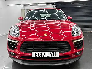 Used 2017 Porsche Macan S Pdk Red - Interior and Exterior details 2