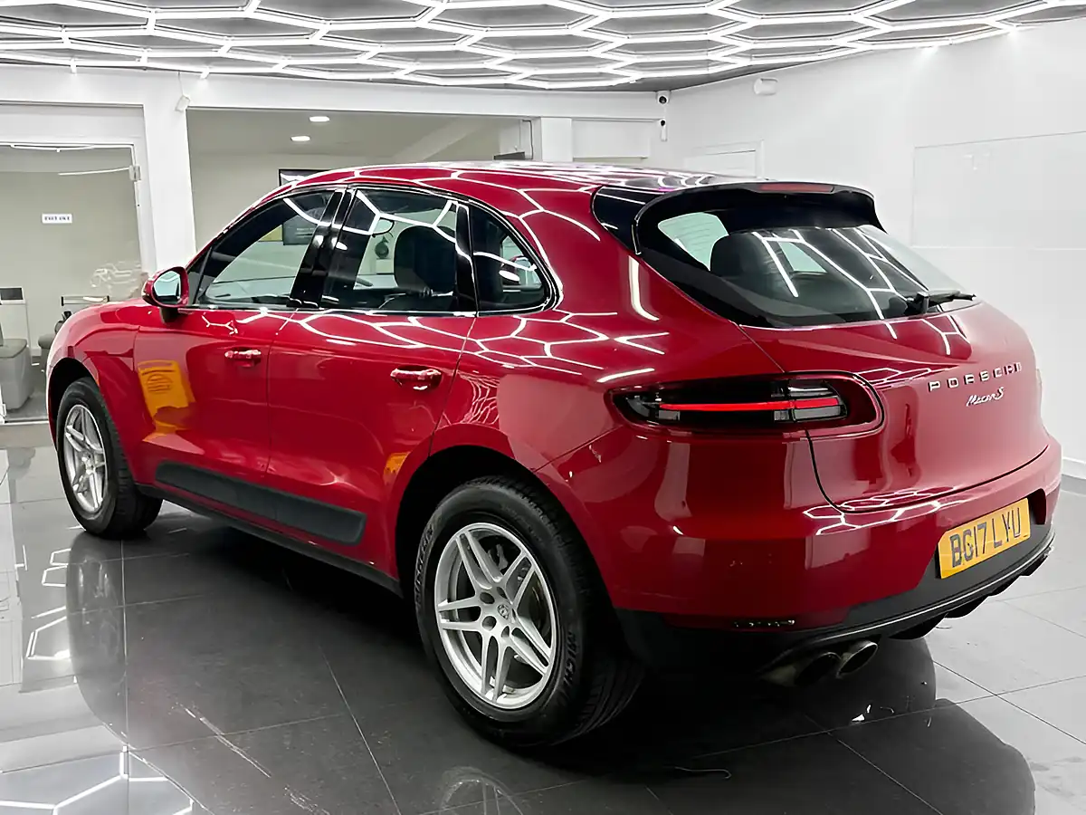 Used 2017 Porsche Macan S Pdk Red - Interior and Exterior details 4