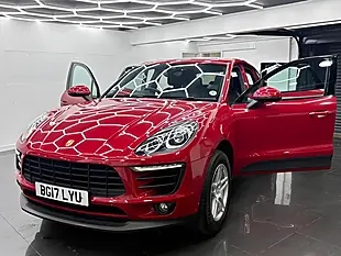 Used 2017 Porsche Macan S Pdk Red - Interior and Exterior details 7