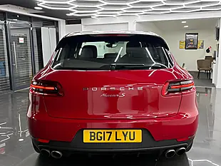 Used 2017 Porsche Macan S Pdk Red - Interior and Exterior details 8
