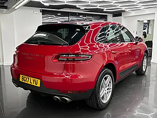 Used 2017 Porsche Macan S Pdk Red - Interior and Exterior details 9