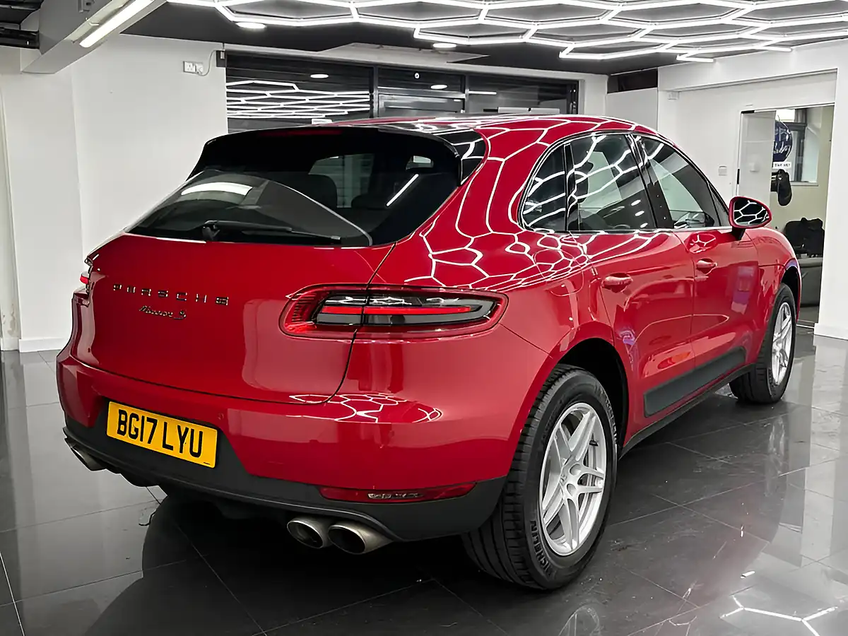 Used 2017 Porsche Macan S Pdk Red - Interior and Exterior details 9