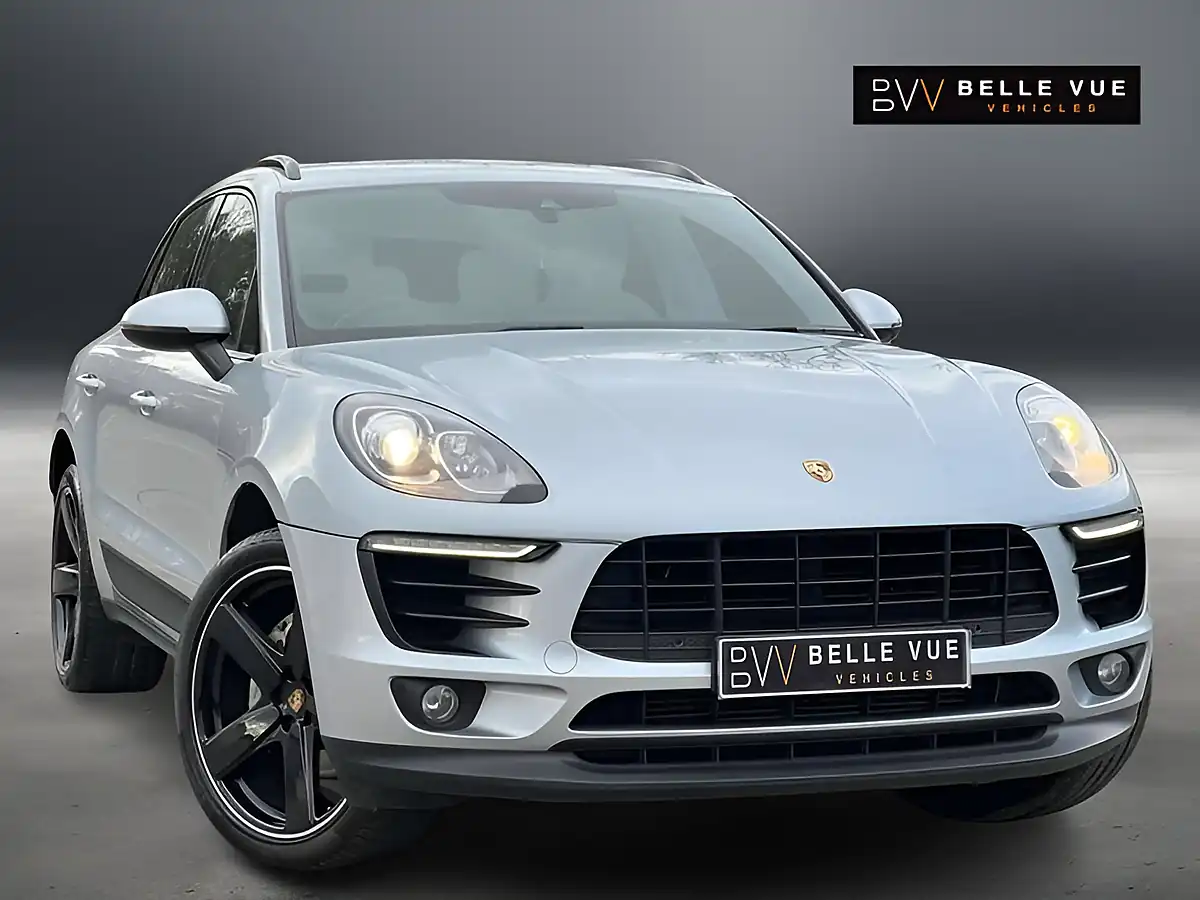 Used 2017 Porsche Macan S Rhodium Silver - Front View